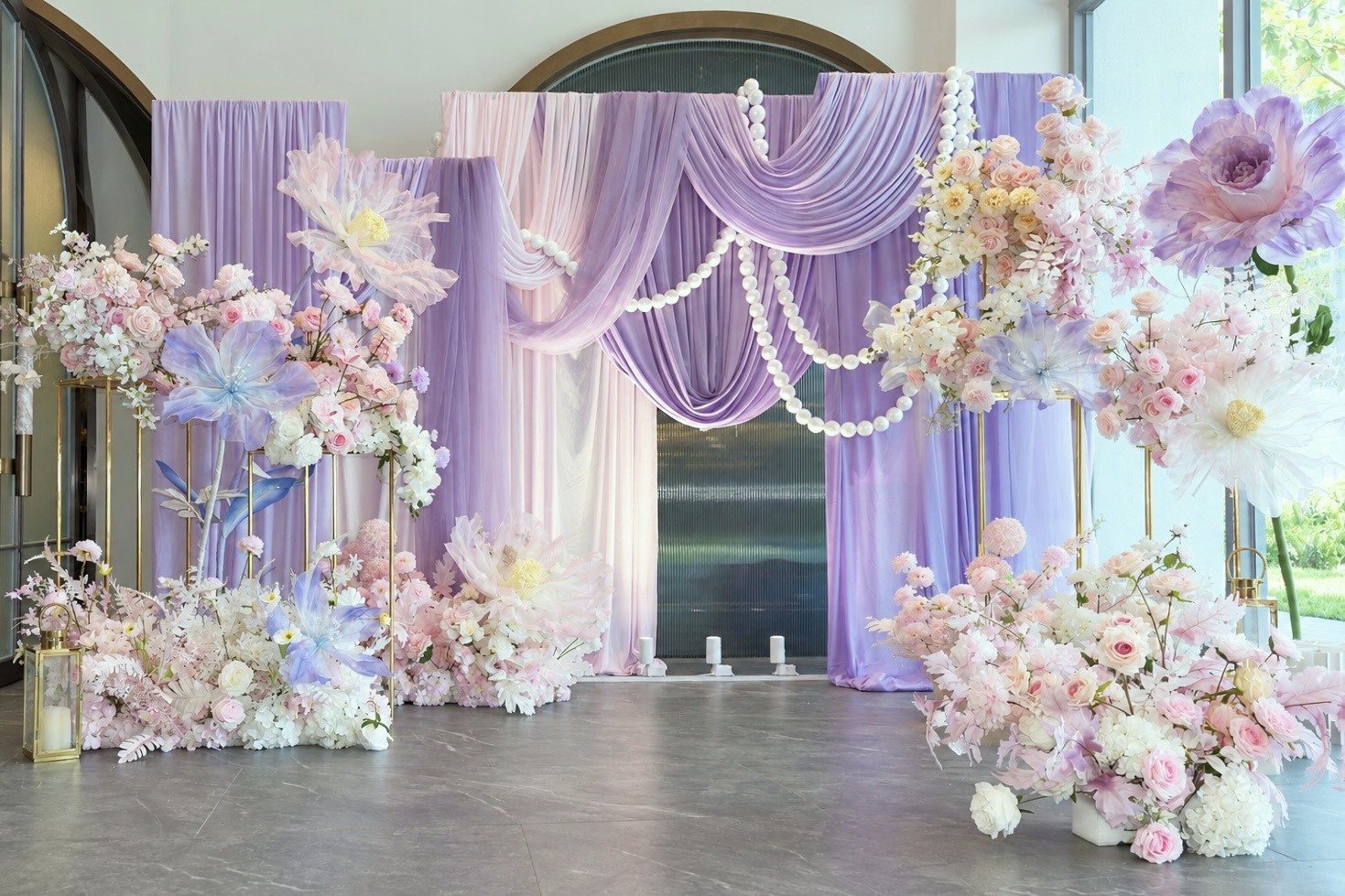 晴紫花境完整婚禮場景